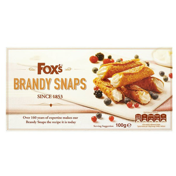 Foxs Brandy Snaps Ps