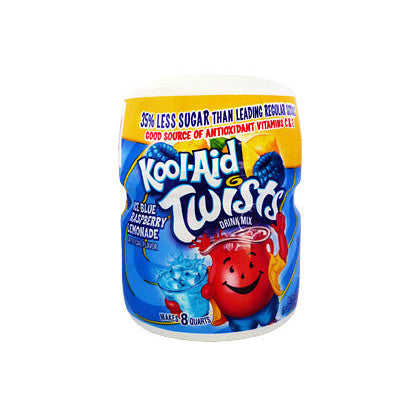 Kool-Aid Drink Mix Twists Ice Blue Raspberry Lemonade (12 x 567g) - AmerikaanseGroothandel.nl