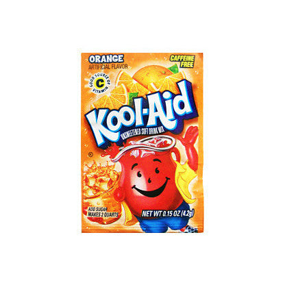 Kool-Aid Drink Mix Orange (Doos van 48) - AmerikaanseGroothandel.nl