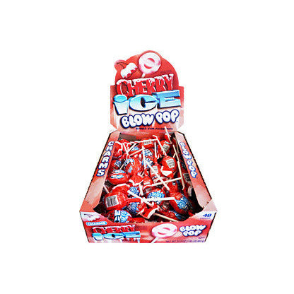 Blow Pops Cherry Ice (48 x 18g) - AmerikaanseGroothandel.nl