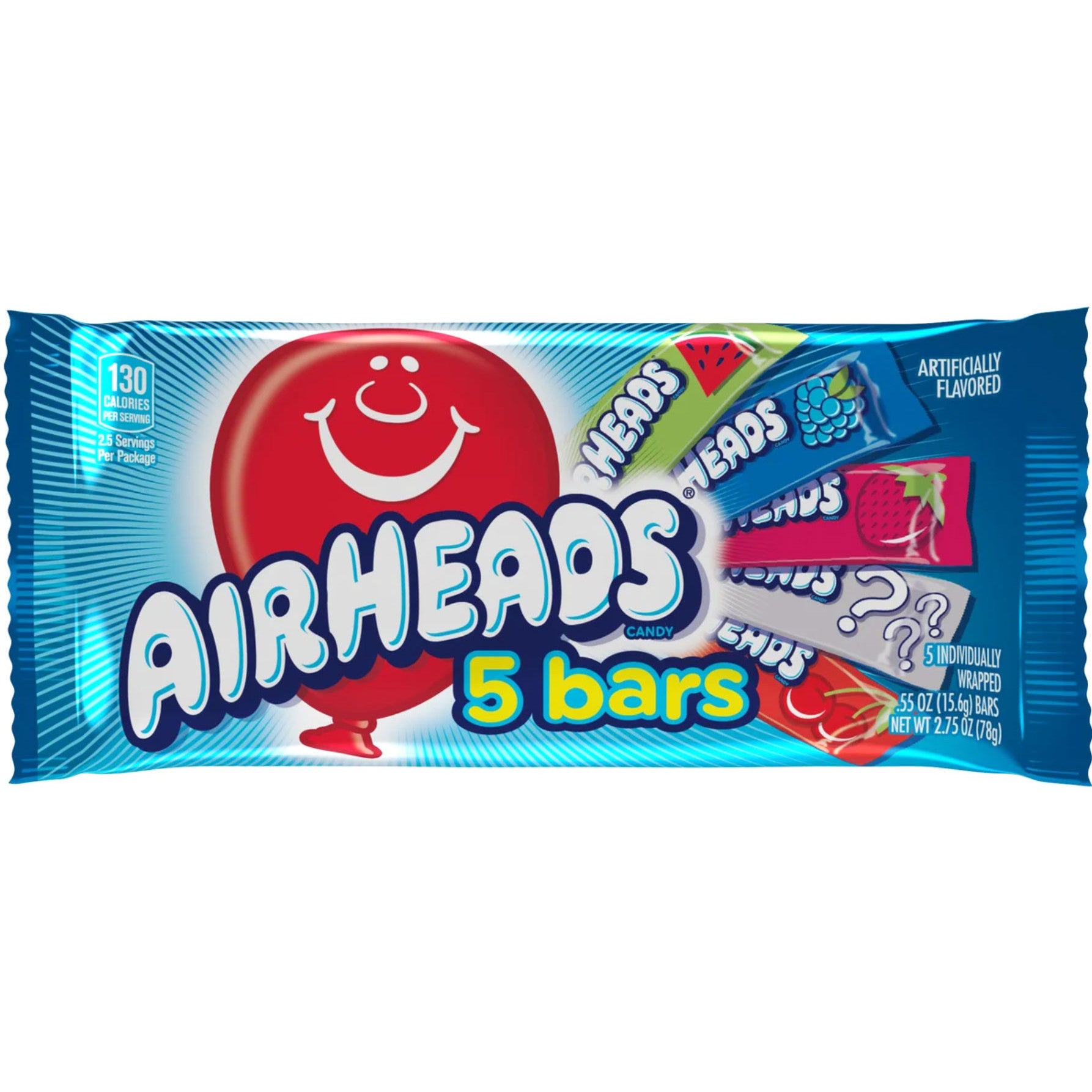 Airheads Bars Assorted 5 Pack (18 x 78g) - AmerikaanseGroothandel.nl