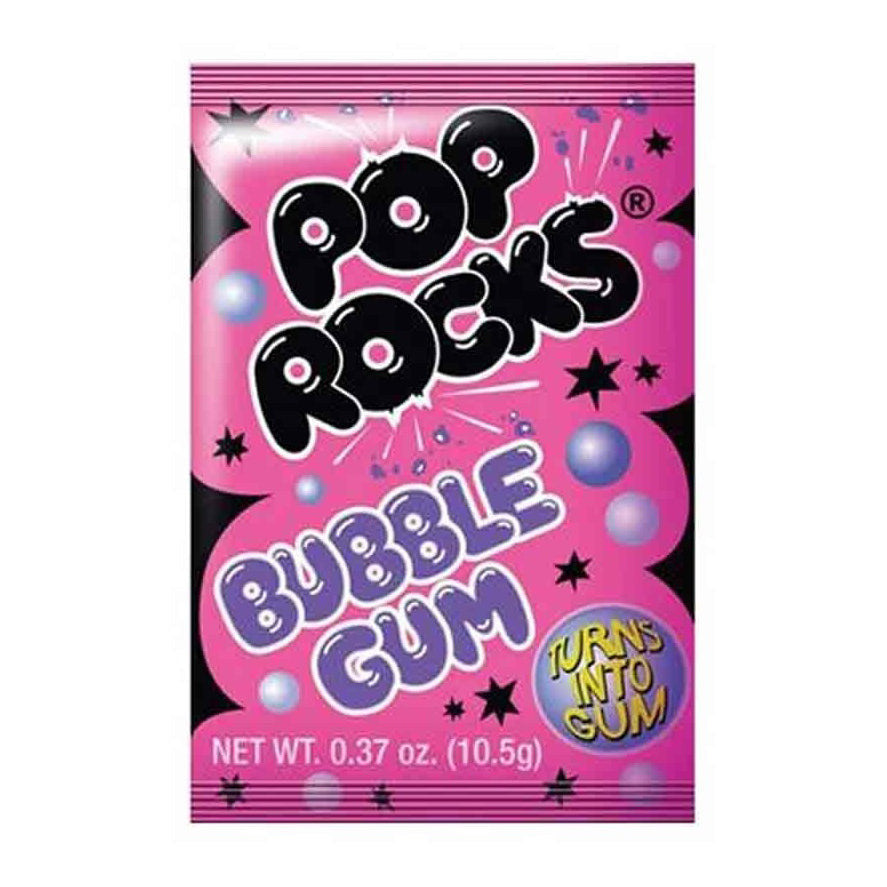 Pop Rocks Bubble Gum (Doos van 24) - AmerikaanseGroothandel.nl