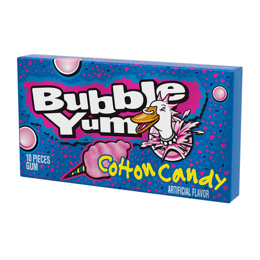 Bubble Yum Cotton Candy (12 x 80g) - AmerikaanseGroothandel.nl