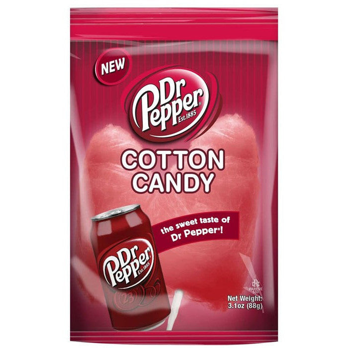 Dr Pepper Cotton Candy (12 x 88g) - AmerikaanseGroothandel.nl