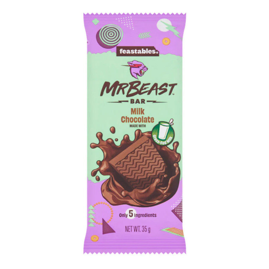 Feastables MrBeast Milk Chocolate Bar