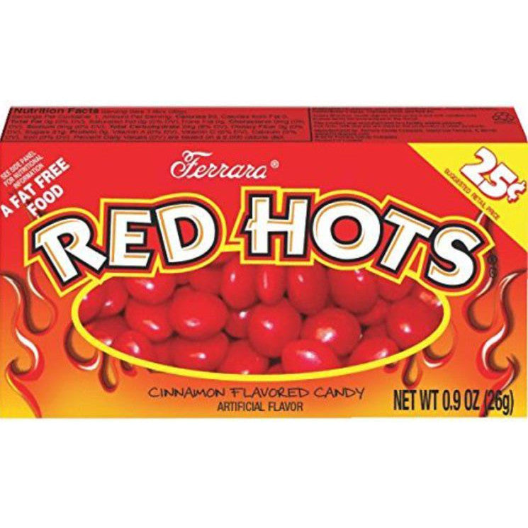 Red Hots (Doos van 24) - AmerikaanseGroothandel.nl