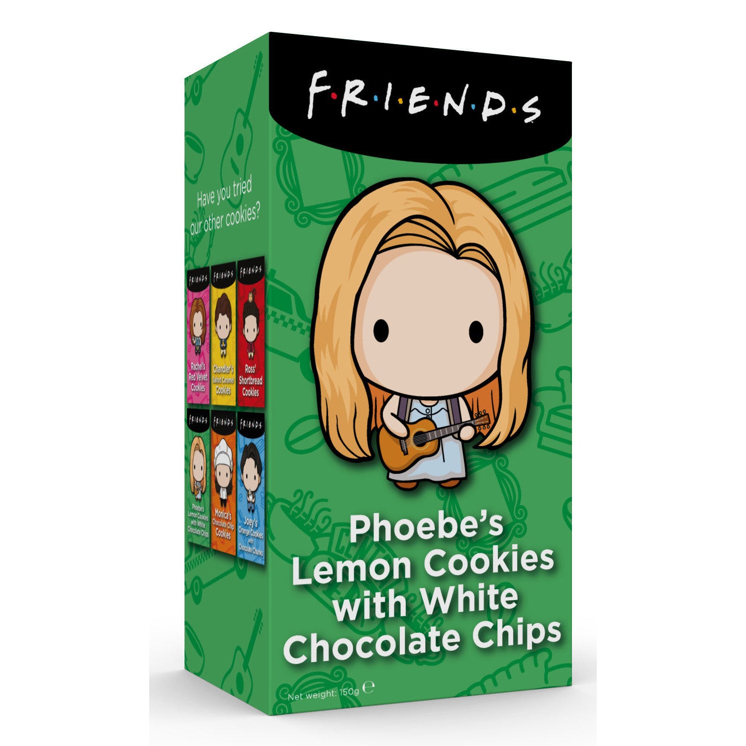 Friends Cookies Phoebe's Lemon White Chocolate Chip (12 x 150g) - AmerikaanseGroothandel.nl