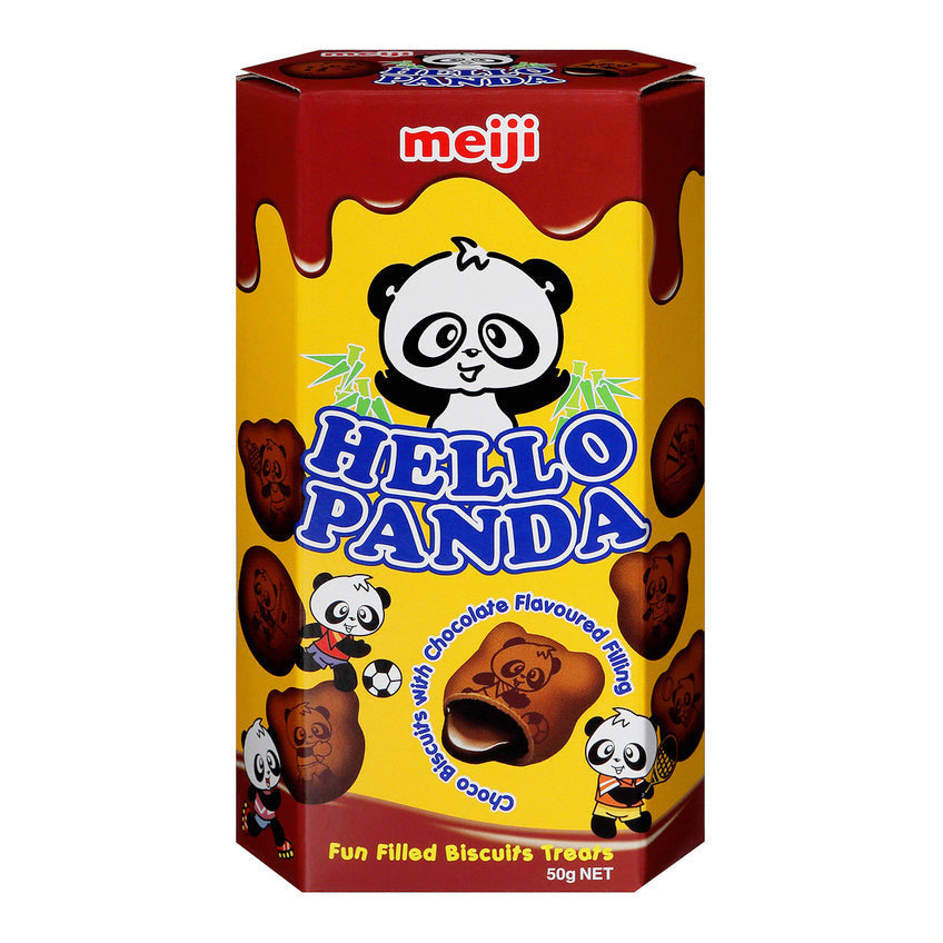 Hello Panda Double Chocolate (10 x 50g) - AmerikaanseGroothandel.nl