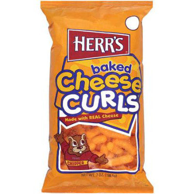 Herr's Baked Cheese Curls (12 x 199g) - AmerikaanseGroothandel.nl