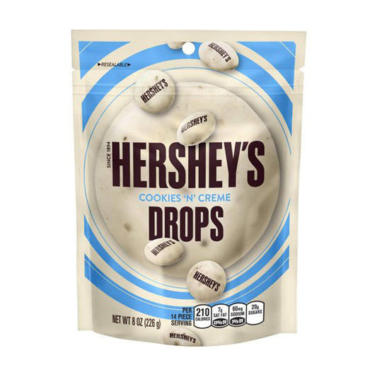 Hershey's Drops Cookie 'N' Creme (8 x 215g) - AmerikaanseGroothandel.nl