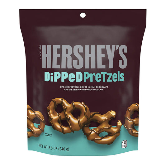 Hershey's Dipped Pretzels Milk Chocolate (6 x 240g) - AmerikaanseGroothandel.nl