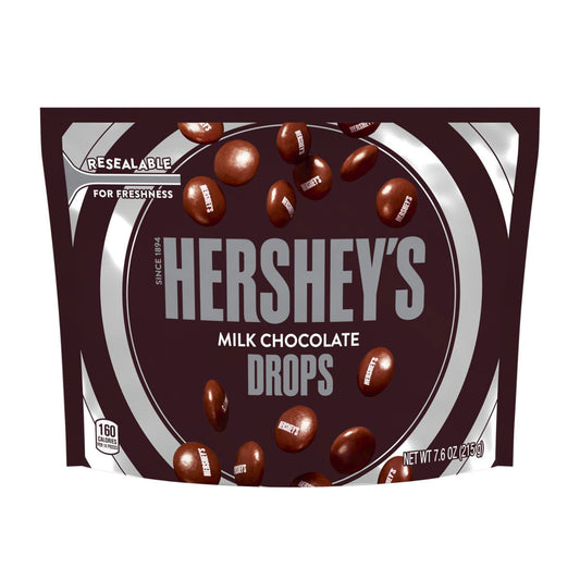 Hershey's Milk Chocolate Drops (8 x 215g) - AmerikaanseGroothandel.nl