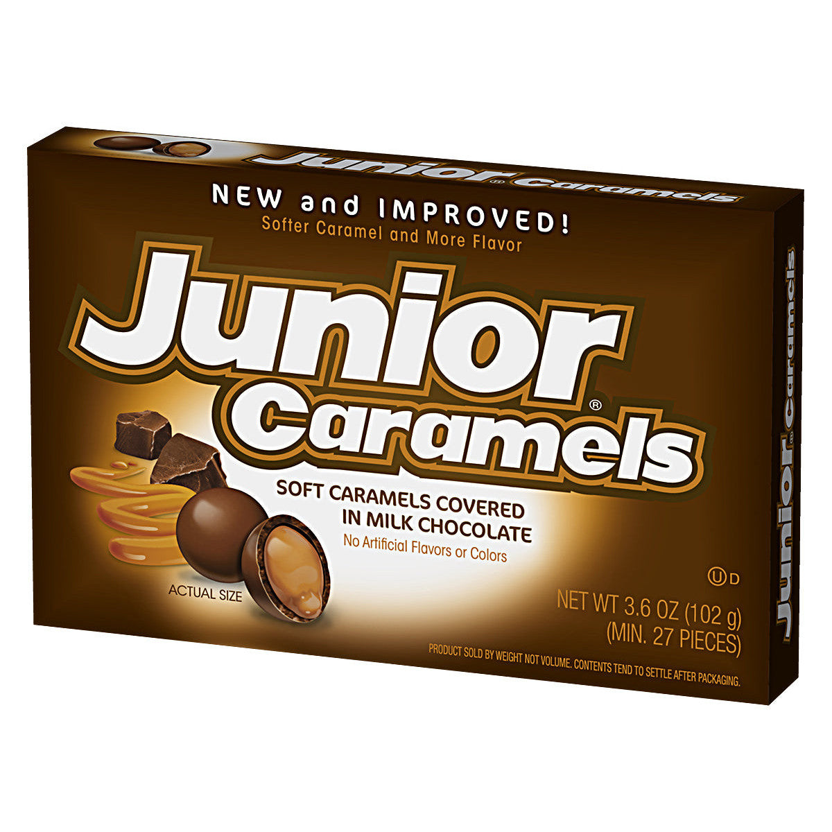 Junior Caramels (12 x 102g) - AmerikaanseGroothandel.nl