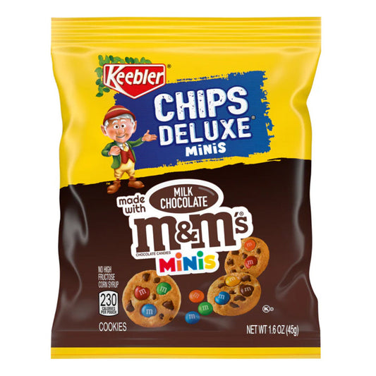 Keebler Chips Deluxe Minis Cookies with M&M's Minis (30 x 45g) - AmerikaanseGroothandel.nl