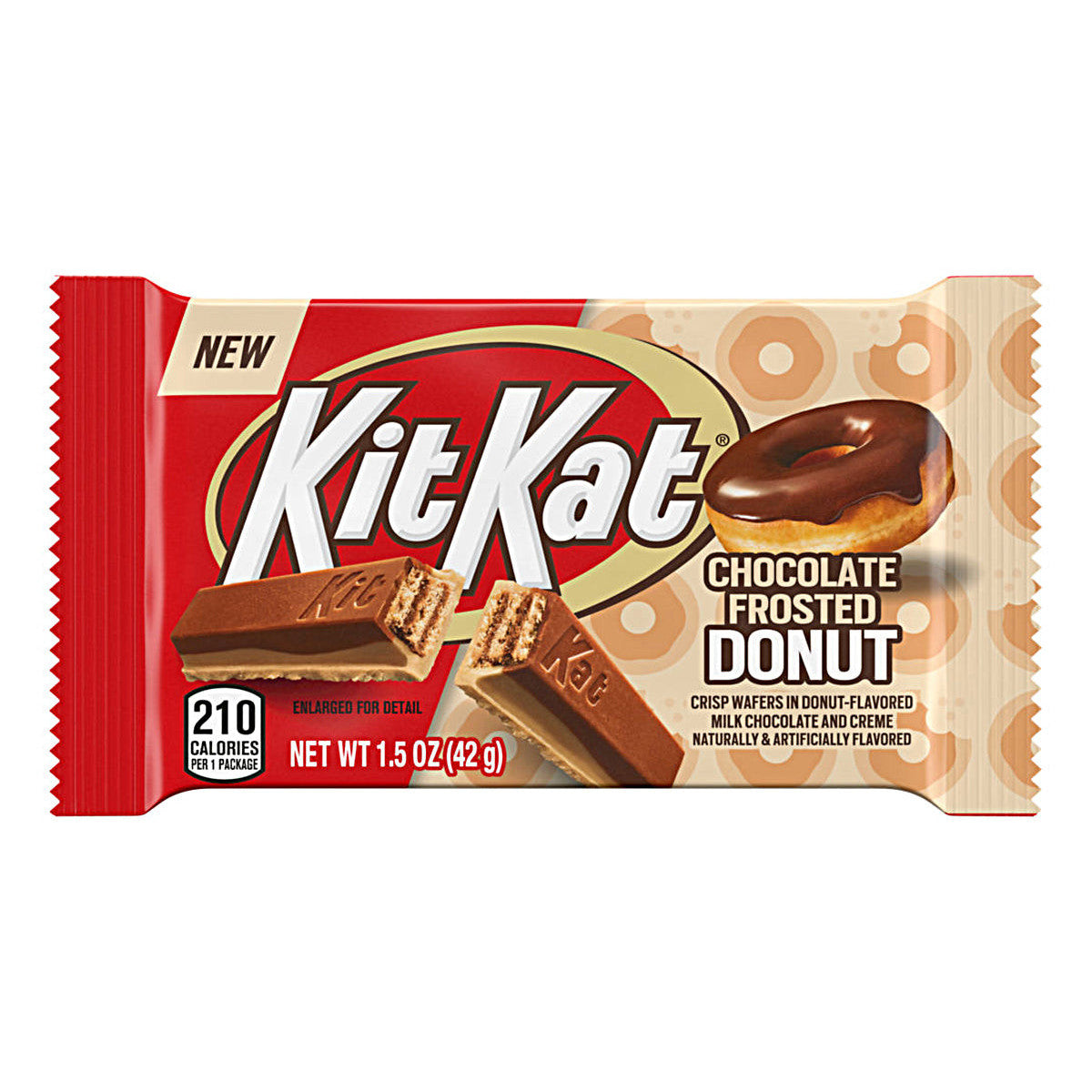 Kit Kat Chocolate Frosted Donut (24 x 42g) - AmerikaanseGroothandel.nl