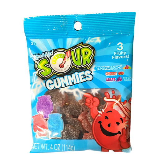 Kool-Aid Sour Gummies (12 x 113g) - AmerikaanseGroothandel.nl