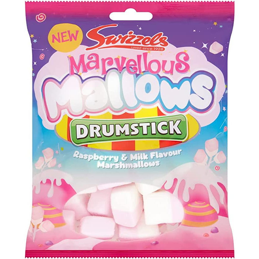 Swizzels Drumstick Marvellous Mallows (8 x 125g)