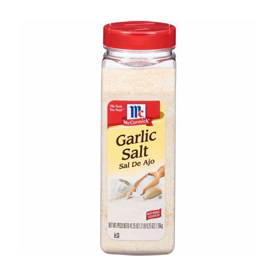 McCormick Garlic Salt (12 x 1.16kg) - AmerikaanseGroothandel.nl