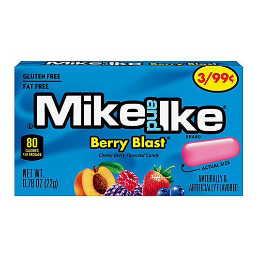 Mike and Ike Berry Blast (24 x 22g) - AmerikaanseGroothandel.nl