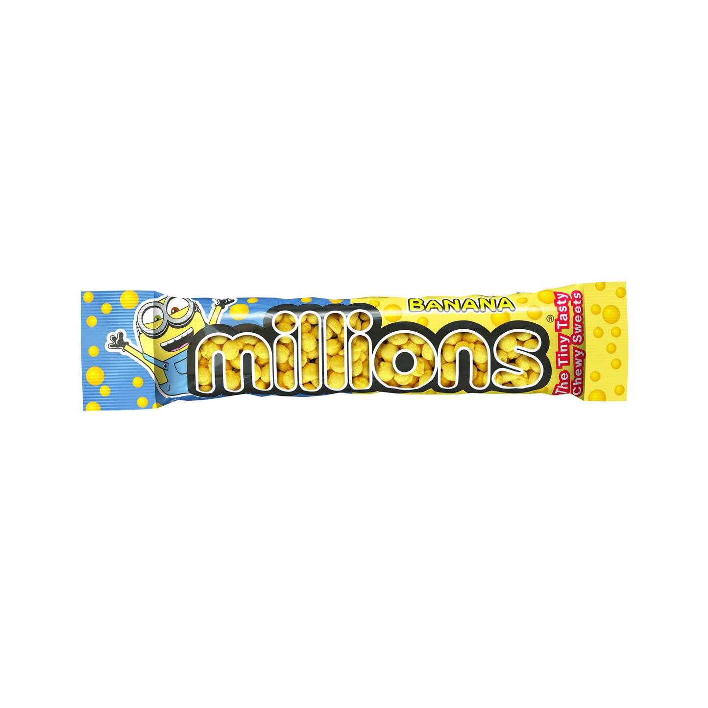 Millions Banana Minions (30 x 40g) - AmerikaanseGroothandel.nl