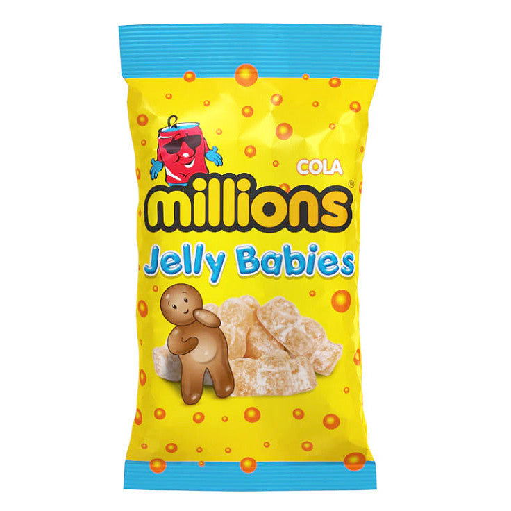 Millions Jelly Babies Cola (10 x 180g) - AmerikaanseGroothandel.nl