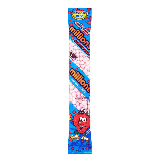 Millions Strawberry (12 x 55g) - AmerikaanseGroothandel.nl