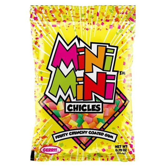 Mini Mini Chicles Gum Fruit (20 x 22g) - AmerikaanseGroothandel.nl