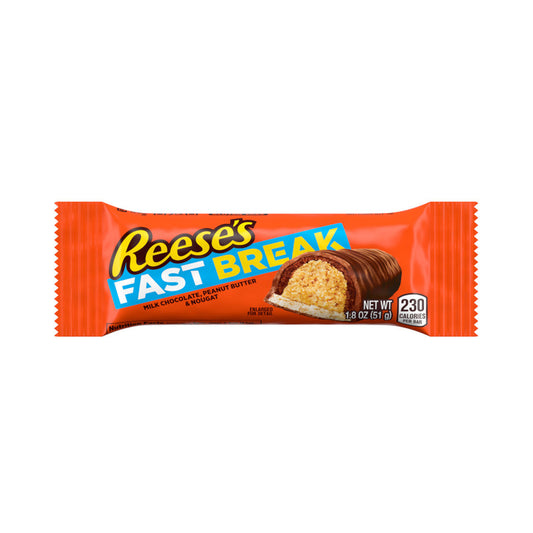 Reese's Bar Fast Break (18 x 51g) - AmerikaanseGroothandel.nl