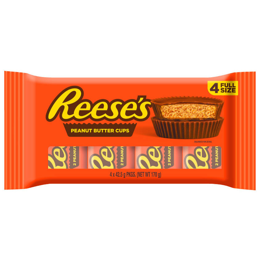 Reese's Peanut Butter Cups 4 Pack (24 x 170g) - AmerikaanseGroothandel.nl