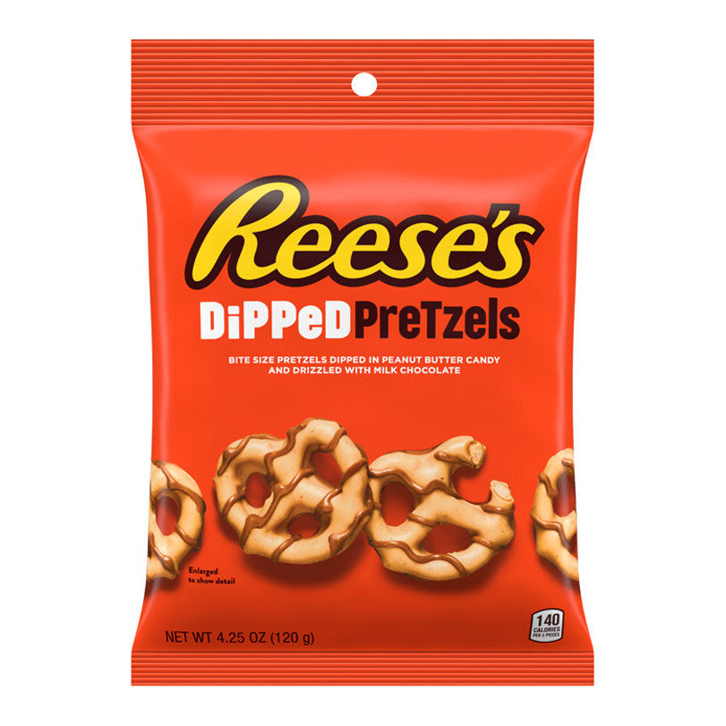 Reese's Dipped Pretzels Peanut Butter (12 x 120g) - AmerikaanseGroothandel.nl