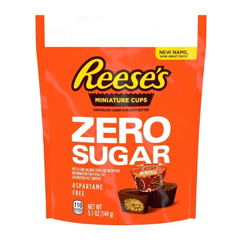 Reese's Miniature Peanut Butter Cups Zero Sugar (8 x 145g) - AmerikaanseGroothandel.nl