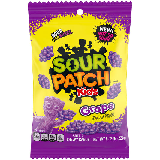 Sour Patch Kids Grape (12 x 227g) - AmerikaanseGroothandel.nl