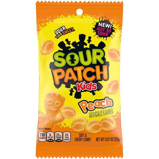 Sour Patch Kids Peach (12 x 229g) - AmerikaanseGroothandel.nl