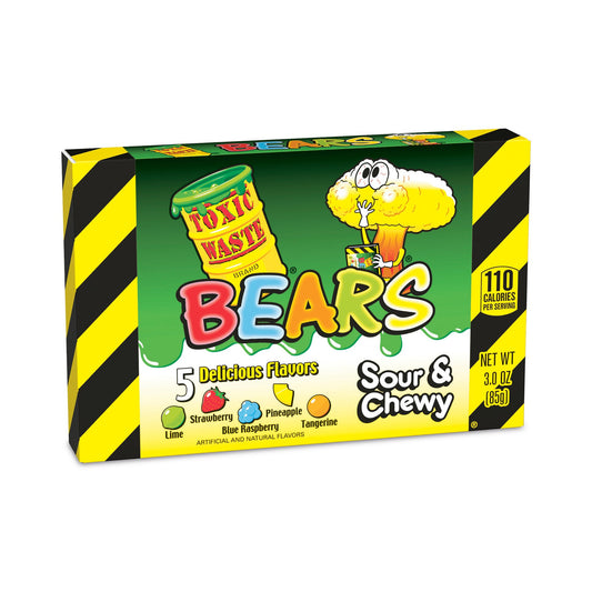 Toxic Waste Bears Theatre Box (12 x 85g)