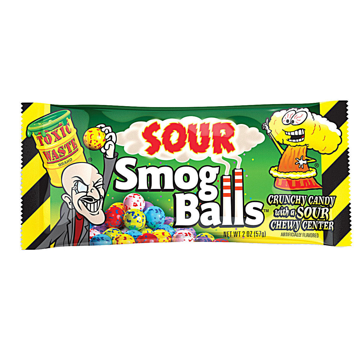 Toxic Waste Sour Smog Balls (24 x 48g)