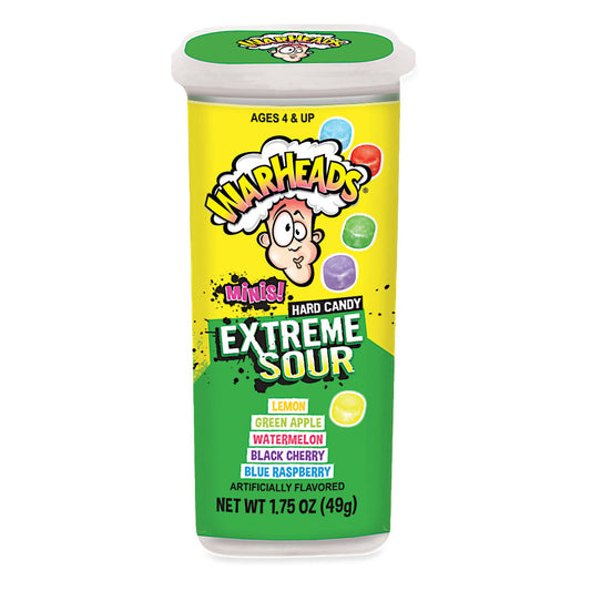 Warheads Extreme Sour Hard Candy Minis (18 x 49g)