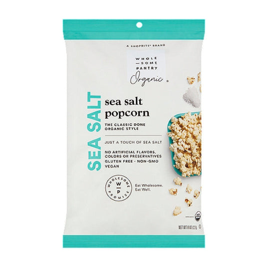 Wholesome Pantry Popcorn Sea Salt (Single product of 227g)