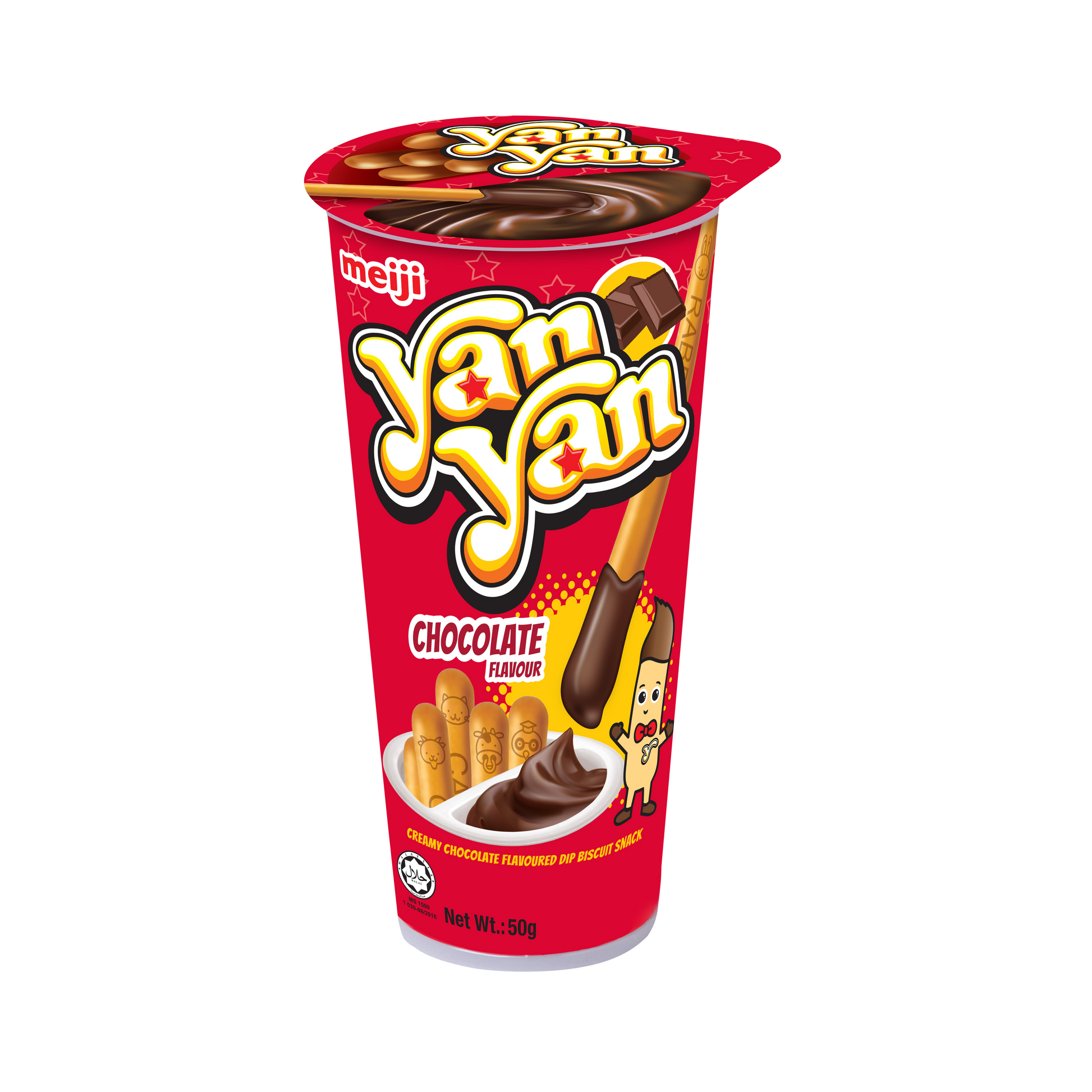 Meiji Yan Yan Chocolate (10 x 50g) - AmerikaanseGroothandel.nl