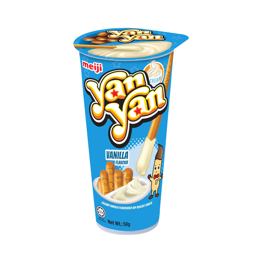 Meiji Yan Yan Vanilla (10 x 50g) - AmerikaanseGroothandel.nl